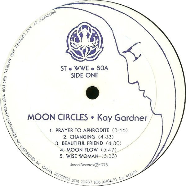 Kay Gardner : Moon Circles (LP, Album)