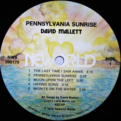 David Mallett : Pennsylvania Sunrise (LP, Album)
