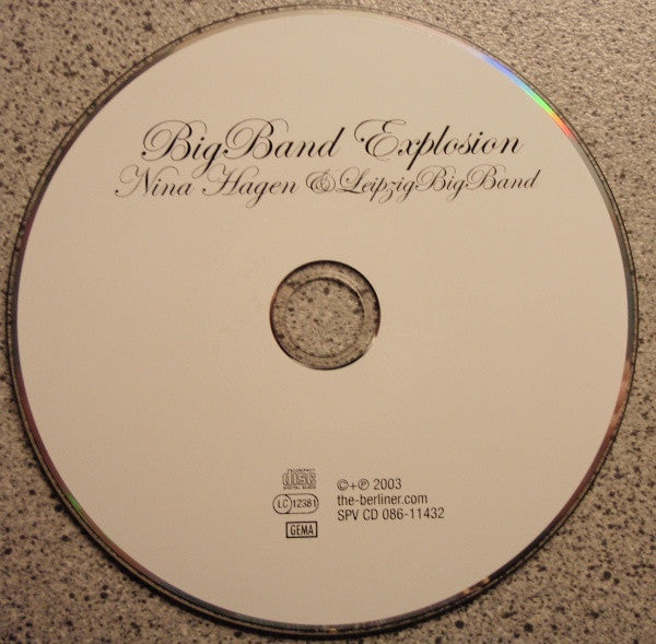Nina Hagen & LeipzigBigBand : Bigband Explosion (CD, Album, Dig)
