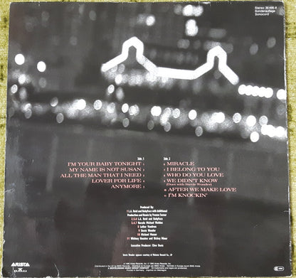 Whitney Houston : I'm Your Baby Tonight (LP, Album, Club, S/Edition)