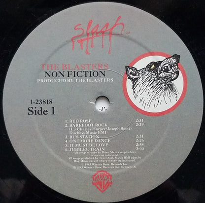 The Blasters : Non Fiction (LP, Album, SP)