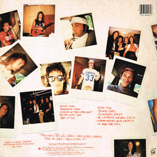 Blackfoot (3) : Vertical Smiles (LP, Album, Spe)