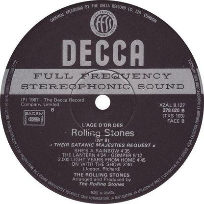 The Rolling Stones : «L'âge D'or» Des Rolling Stones - Vol 8 - Their Satanic Majesties Request (LP, Album, RE)
