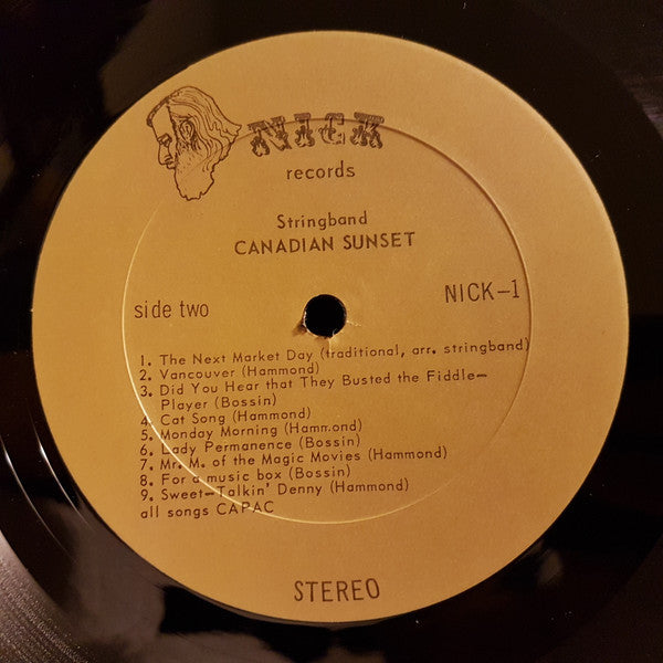Stringband : Canadian Sunset (LP, Album, RE)