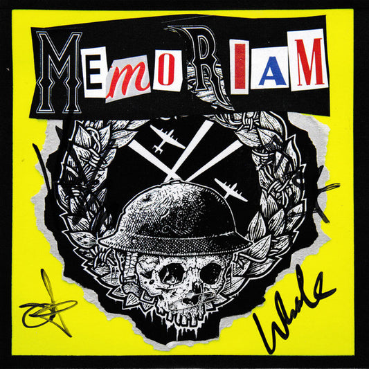 Memoriam : The Hellfire Demos III (7", S/Sided, Etch, Ltd, Blu)