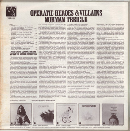 Norman Treigle : Operatic Heroes & Villains (LP, RE)