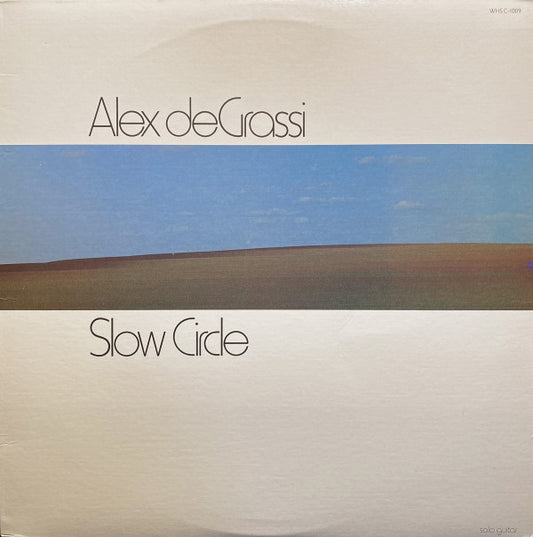 Alex De Grassi : Slow Circle (LP, Album, RP, RTI)