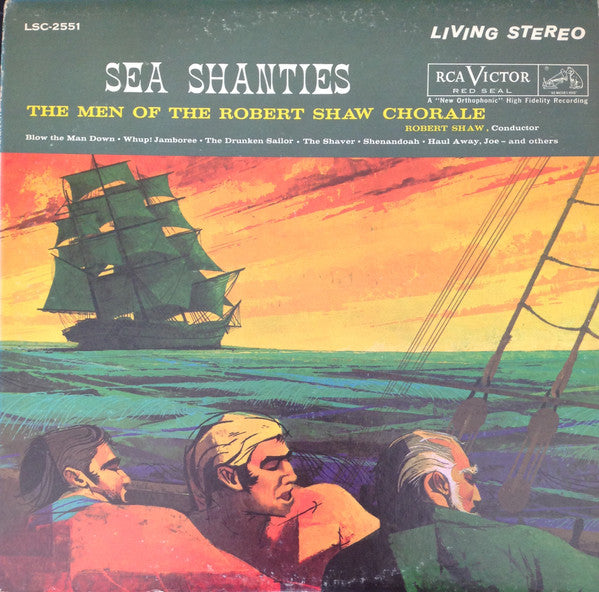 The Robert Shaw Chorale : Sea Shanties (LP, Album, RE)