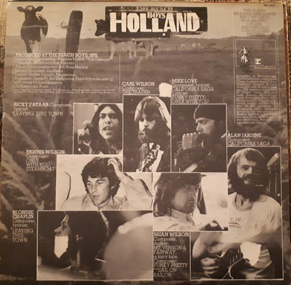 The Beach Boys : Holland (LP, Album, Ter + 7")