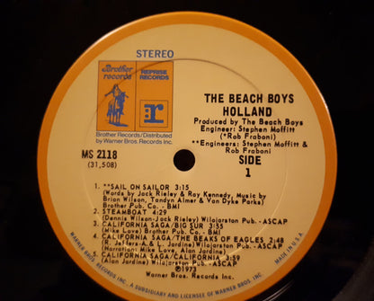 The Beach Boys : Holland (LP, Album, Ter + 7")