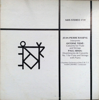 Jean-Pierre Rampal Interprets Antoine Tisné & Paul Arma : Jean-Pierre Rampal Interprets Tisné & Arma (LP)