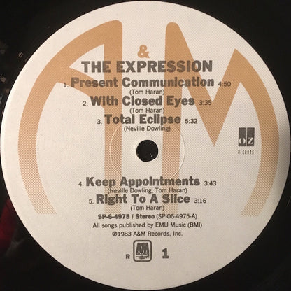 The Expression : The Expression (LP, Album, Ind)