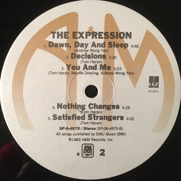 The Expression : The Expression (LP, Album, Ind)