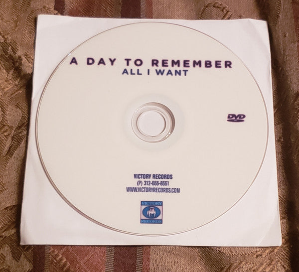 A Day To Remember : All I Want (DVD)