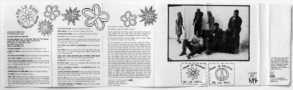 De La Soul : 3 Feet High And Rising (Cass, Album, SR,)