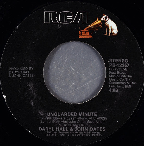 Daryl Hall & John Oates : I Can't Go For That (No Can Do) (7", Single, Styrene)