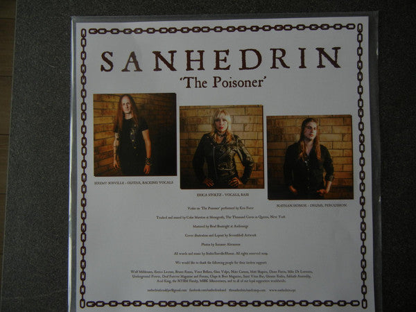 Sanhedrin (8) : The Poisoner (LP, Album, Ltd)