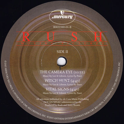 Rush : Moving Pictures (LP, Album, RE, RM, 180)