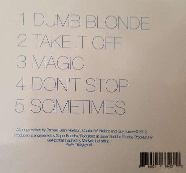 Miss Guy : Dumb Blonde (CD)