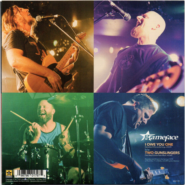 Gameface : IOU1 (7", RSD, Ltd, Yel)