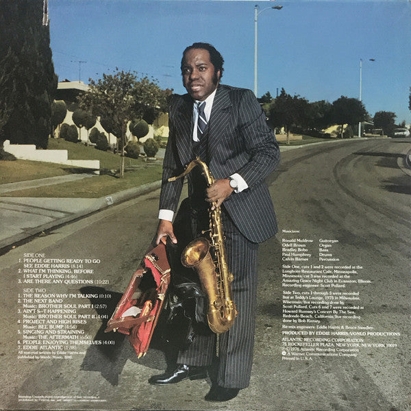 Eddie Harris : The Reason Why I'm Talking S--t (LP, Album, PR )