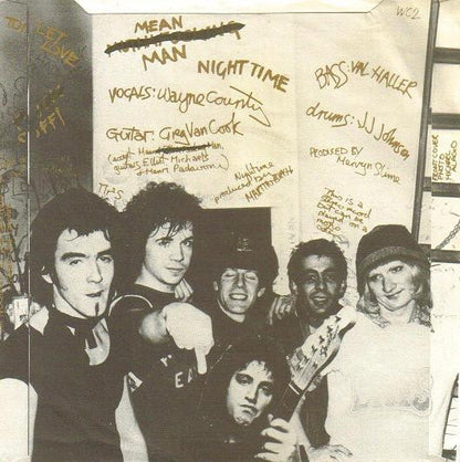 Wayne County And The Electric Chairs : Blatantly Offenzive E.P. (7", EP, Gol)