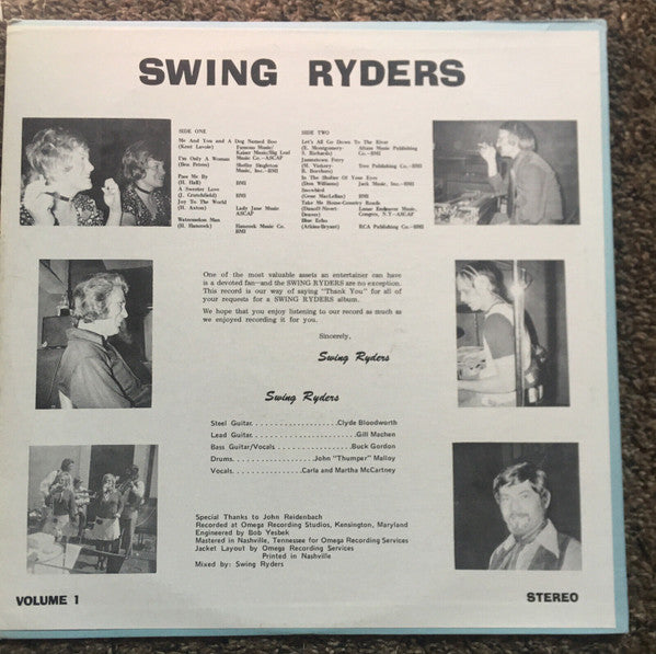 Swing Ryders : Volume 1 (LP, Album)