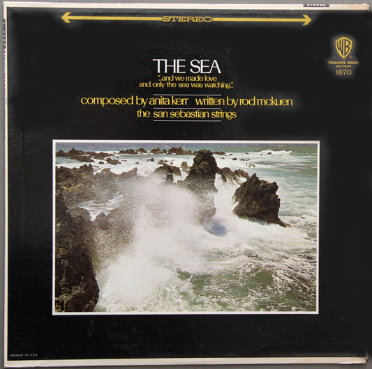 Anita Kerr, Rod McKuen / The San Sebastian Strings : The Sea (LP, Album, RP, San)
