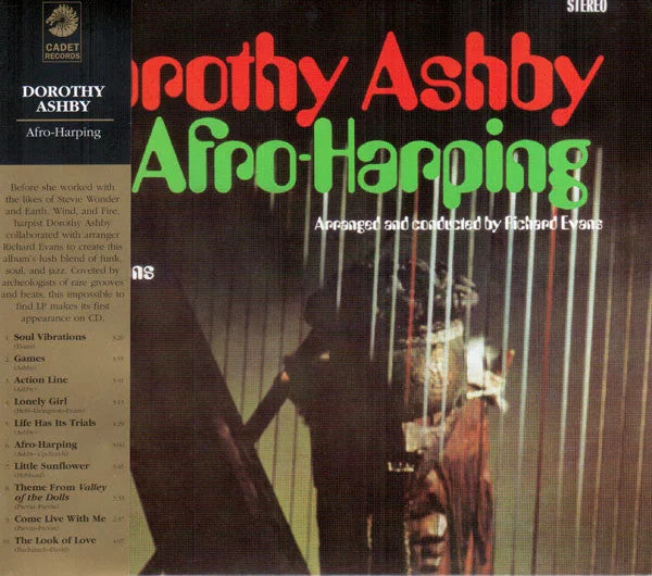 Dorothy Ashby : Afro-Harping (CD, Album, Ltd, RE, RM, Dig)