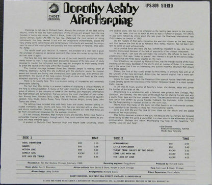 Dorothy Ashby : Afro-Harping (CD, Album, Ltd, RE, RM, Dig)