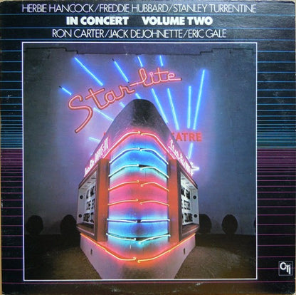 Herbie Hancock / Freddie Hubbard / Stanley Turrentine / Ron Carter / Jack DeJohnette / Eric Gale : In Concert Volume Two (LP, Album)