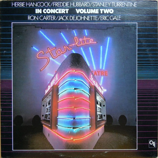 Herbie Hancock / Freddie Hubbard / Stanley Turrentine / Ron Carter / Jack DeJohnette / Eric Gale : In Concert Volume Two (LP, Album)