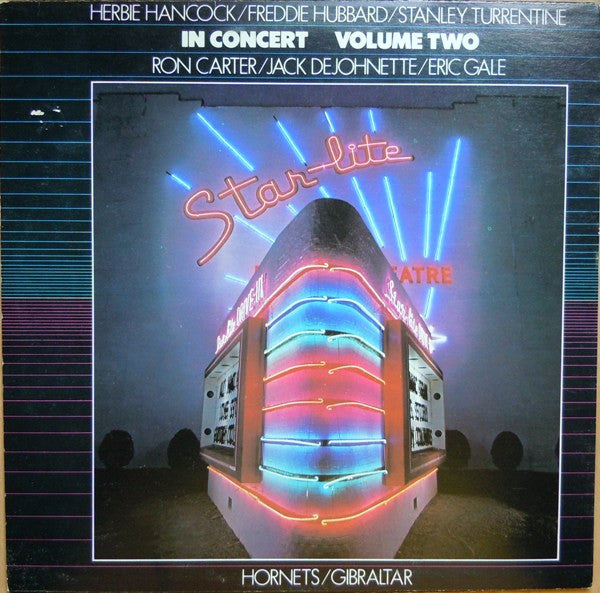 Herbie Hancock / Freddie Hubbard / Stanley Turrentine / Ron Carter / Jack DeJohnette / Eric Gale : In Concert Volume Two (LP, Album)