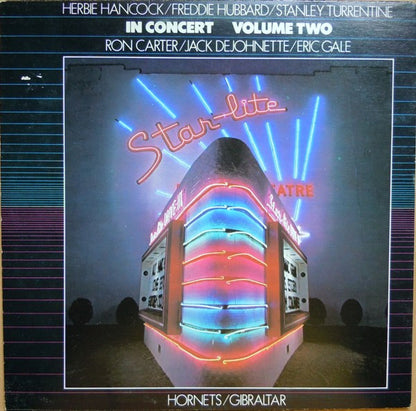 Herbie Hancock / Freddie Hubbard / Stanley Turrentine / Ron Carter / Jack DeJohnette / Eric Gale : In Concert Volume Two (LP, Album)