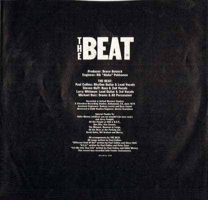 Paul Collins' Beat : The Beat (LP, Album)
