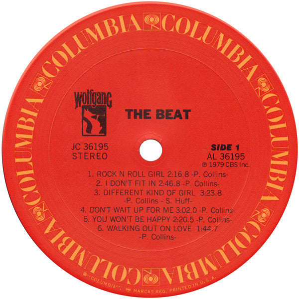 Paul Collins' Beat : The Beat (LP, Album)