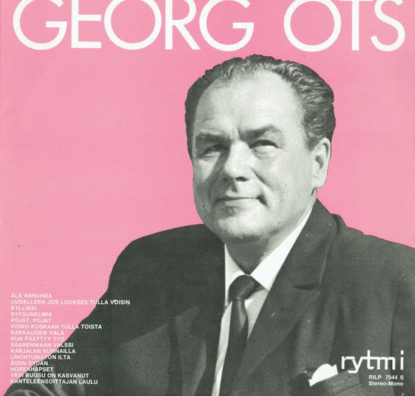 Georg Ots : Georg Ots (LP, Comp, Mono, RE)