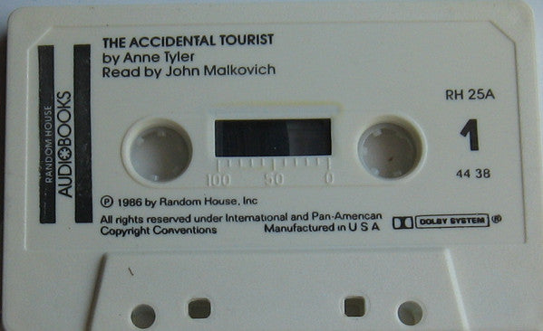 Anne Tyler (2) : The Accidental Tourist (2xCass)
