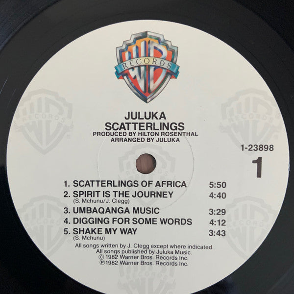 Juluka : Scatterlings (LP, Album, All)