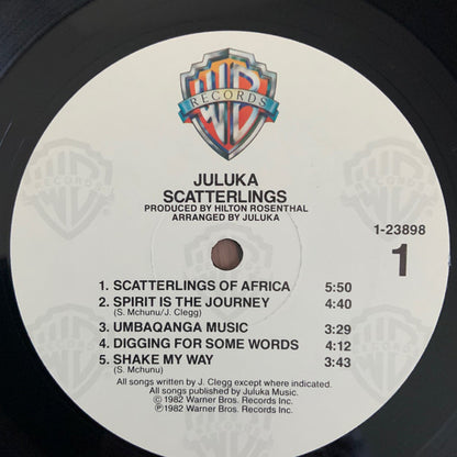 Juluka : Scatterlings (LP, Album, All)