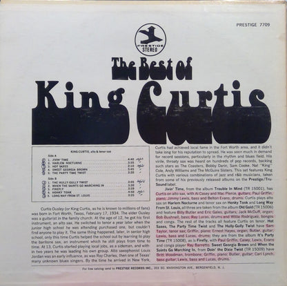 King Curtis : The Best Of King Curtis (LP, Comp)