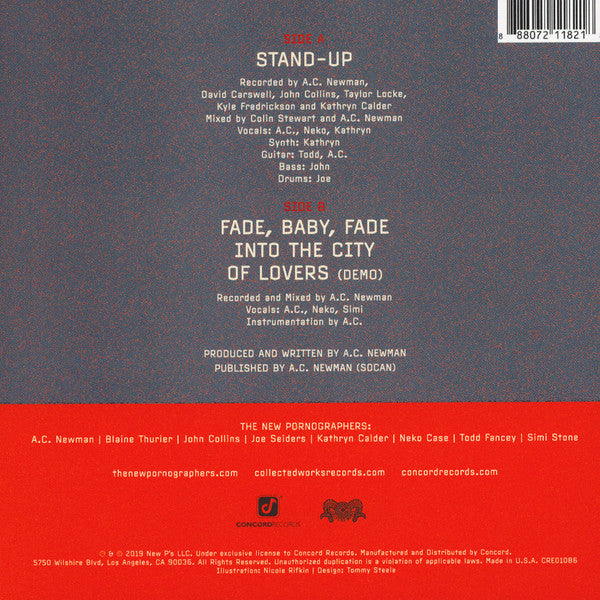 The New Pornographers : Stand-Up (7", RSD, Single, Ltd)