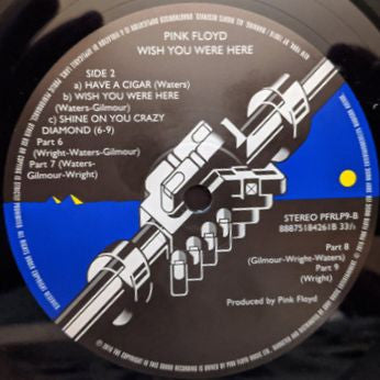 Pink Floyd : Wish You Were Here (LP, Album, RE, RM, 180)