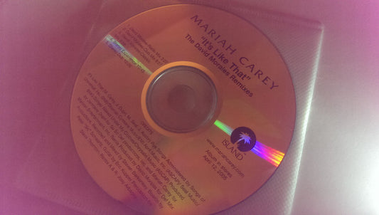 Mariah Carey : It's Like That (The David Morales Remixes) (CDr, Promo)