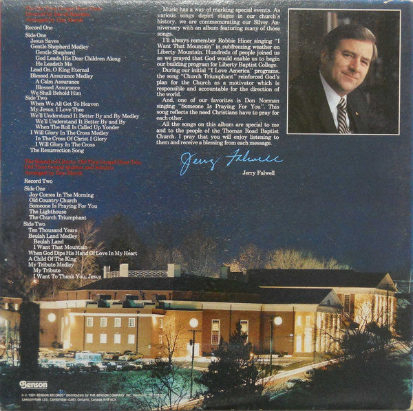 The Thomas Road Baptist Church Old Time Gospel Hour Ministry : Jesus First (2xLP)