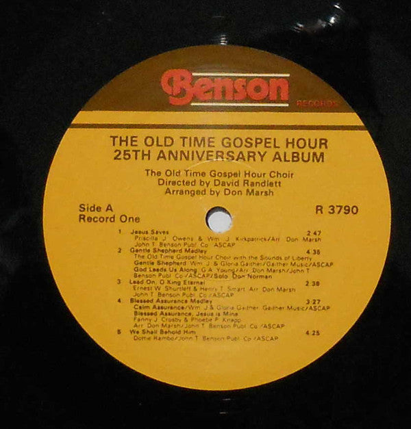 The Thomas Road Baptist Church Old Time Gospel Hour Ministry : Jesus First (2xLP)