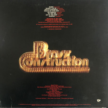 Brass Construction : Brass Construction II (LP, Album)
