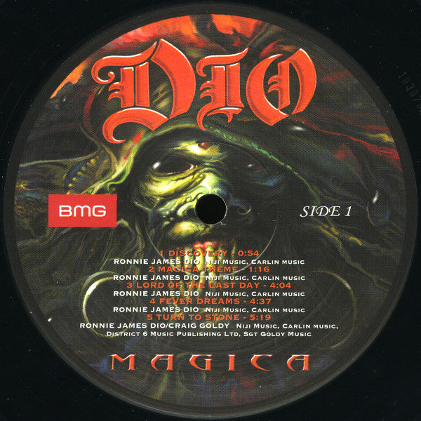 Dio (2) : Magica (2xLP, Album, Ltd, RE, RM, Len + 7", S/Sided, RM)