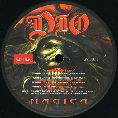 Dio (2) : Magica (2xLP, Album, Ltd, RE, RM, Len + 7", S/Sided, RM)