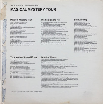 The Beatles : Magical Mystery Tour (LP, Album, Mono, Jac)